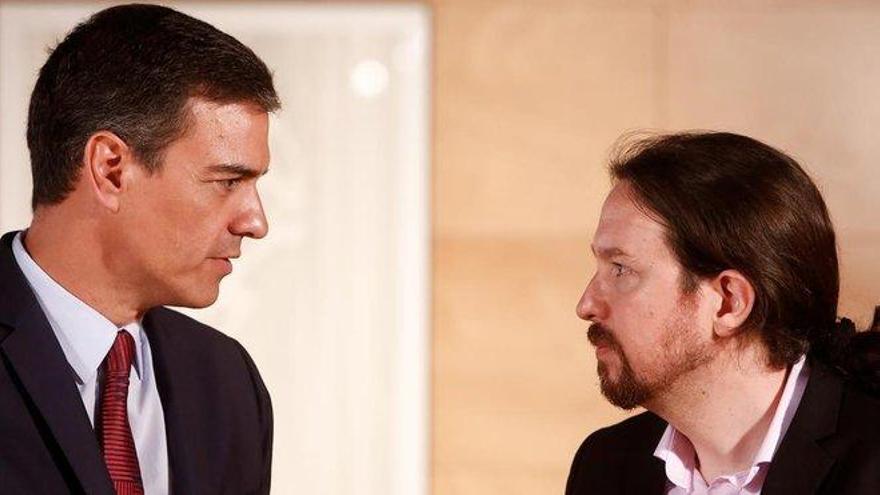 Sánchez e Iglesias alcanzan un preacuerdo para la investidura