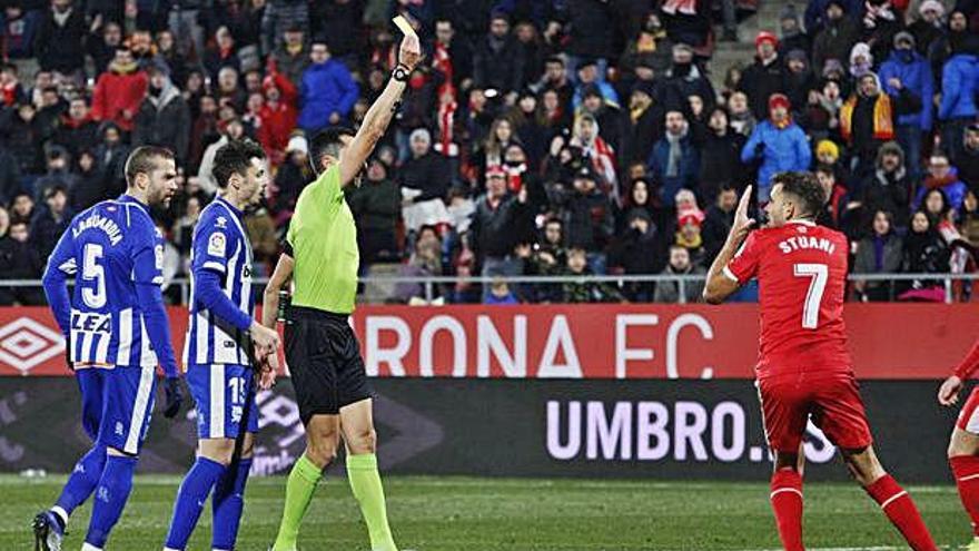 Un gol de videoteca, la cinquena groga i l&#039;esperada renovació de Cristhian Stuani