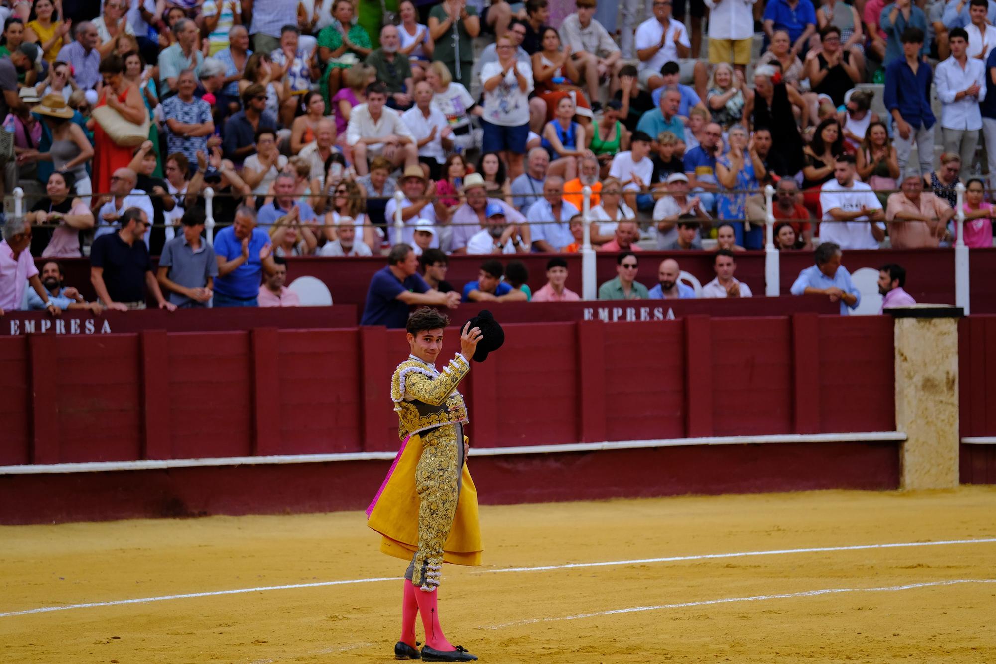 Toros en la Feria I Octava corrida de abono en la Malagueta:  2ª Semifinal de las Escuelas Taurinas