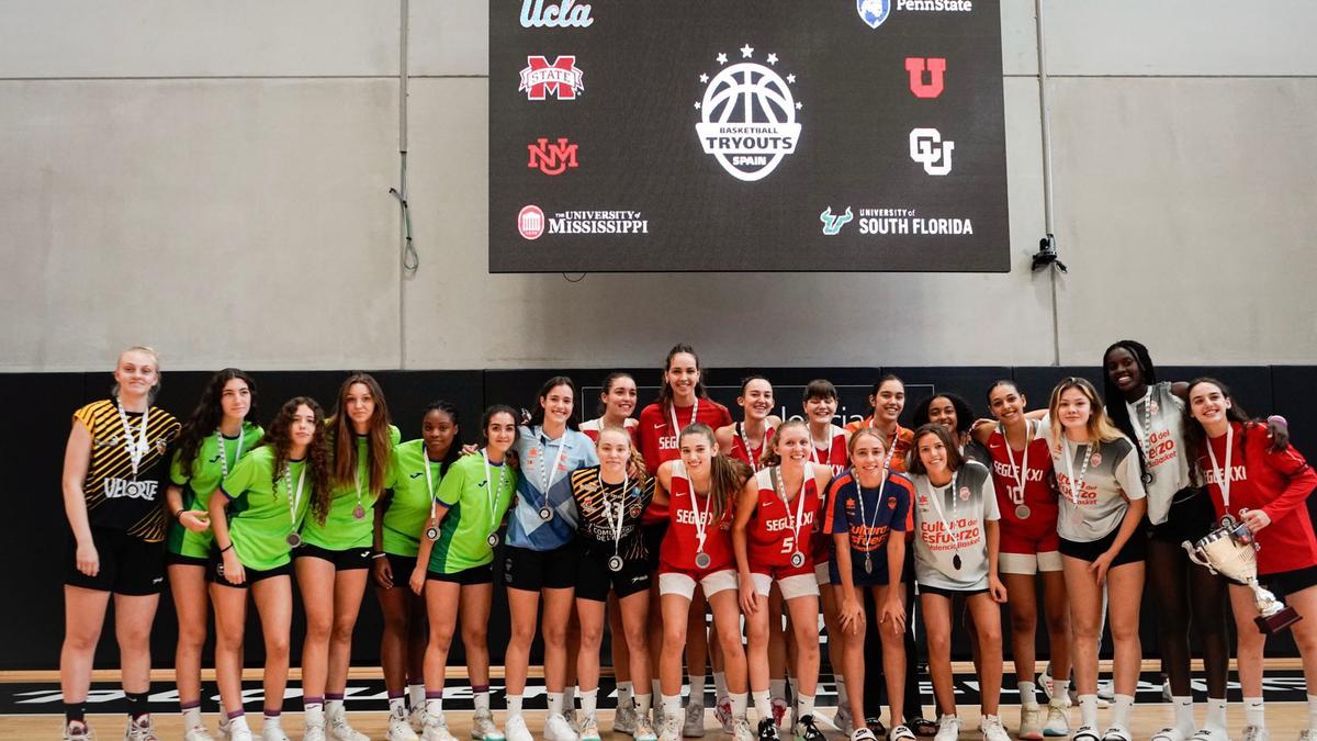Entre los días 23 y 25 de septiembre se ha celebrado en València uno de los Torneos de baloncesto base femenino más importantes de España, los Basketball Tryouts Spain