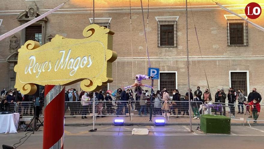 Murcia reinventa el desfile de Reyes con una cabalgata estática