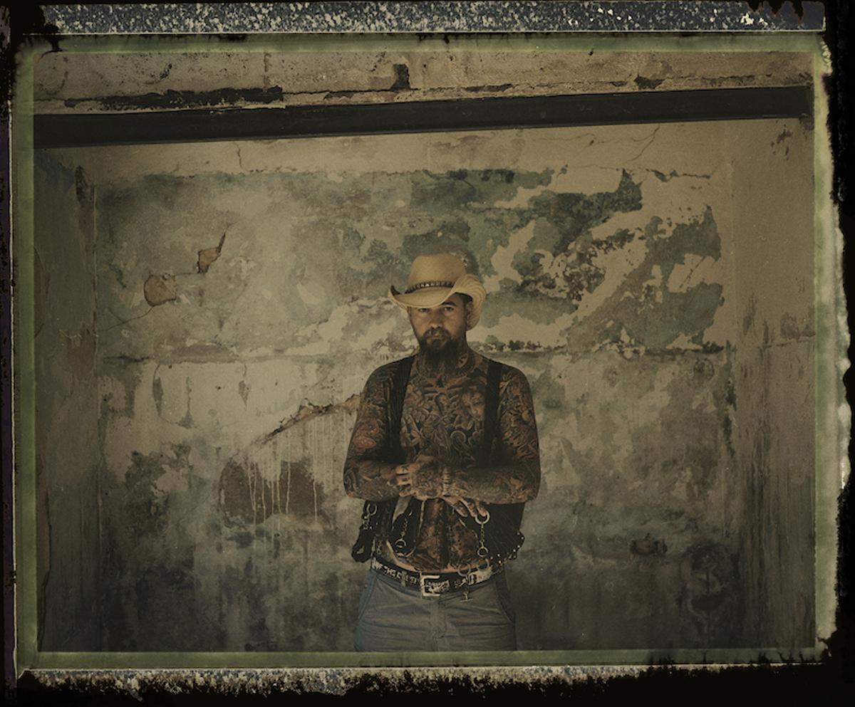 Pep Bonet in einem Selbstporträt aus der Ausstellung.