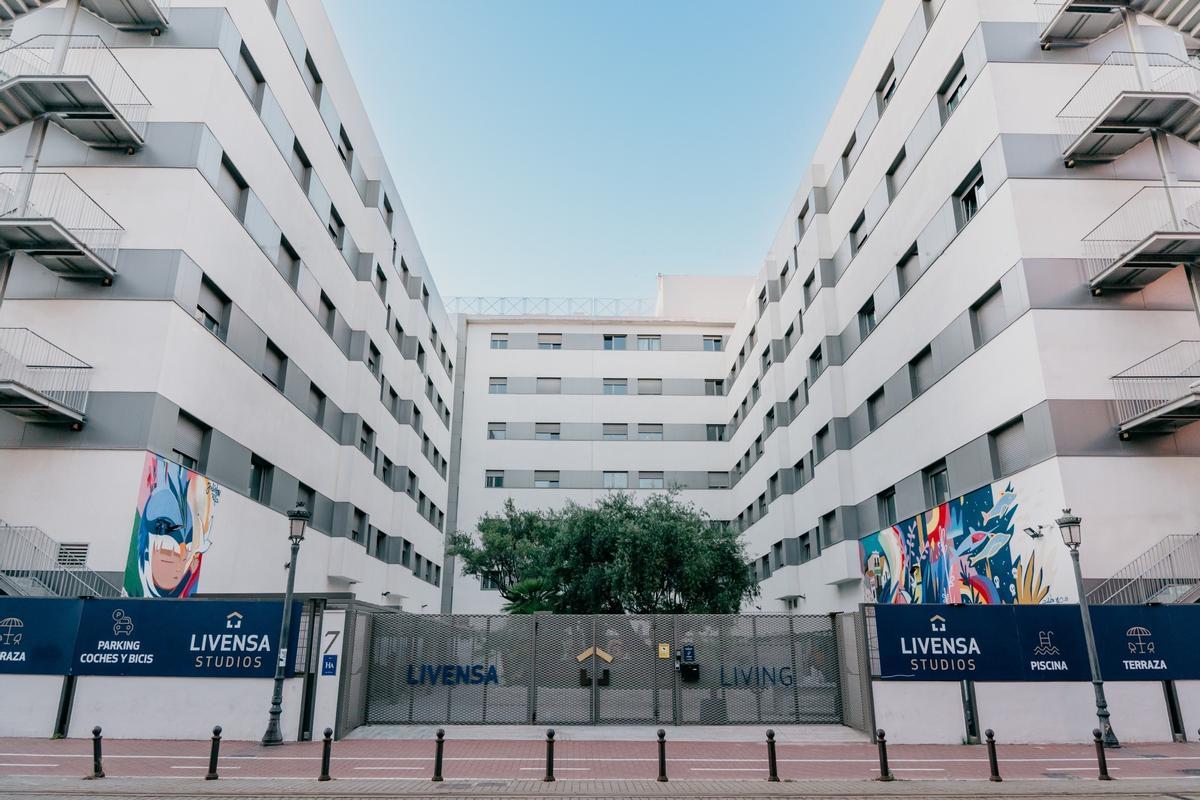 Fachada del edificio Marina Real.