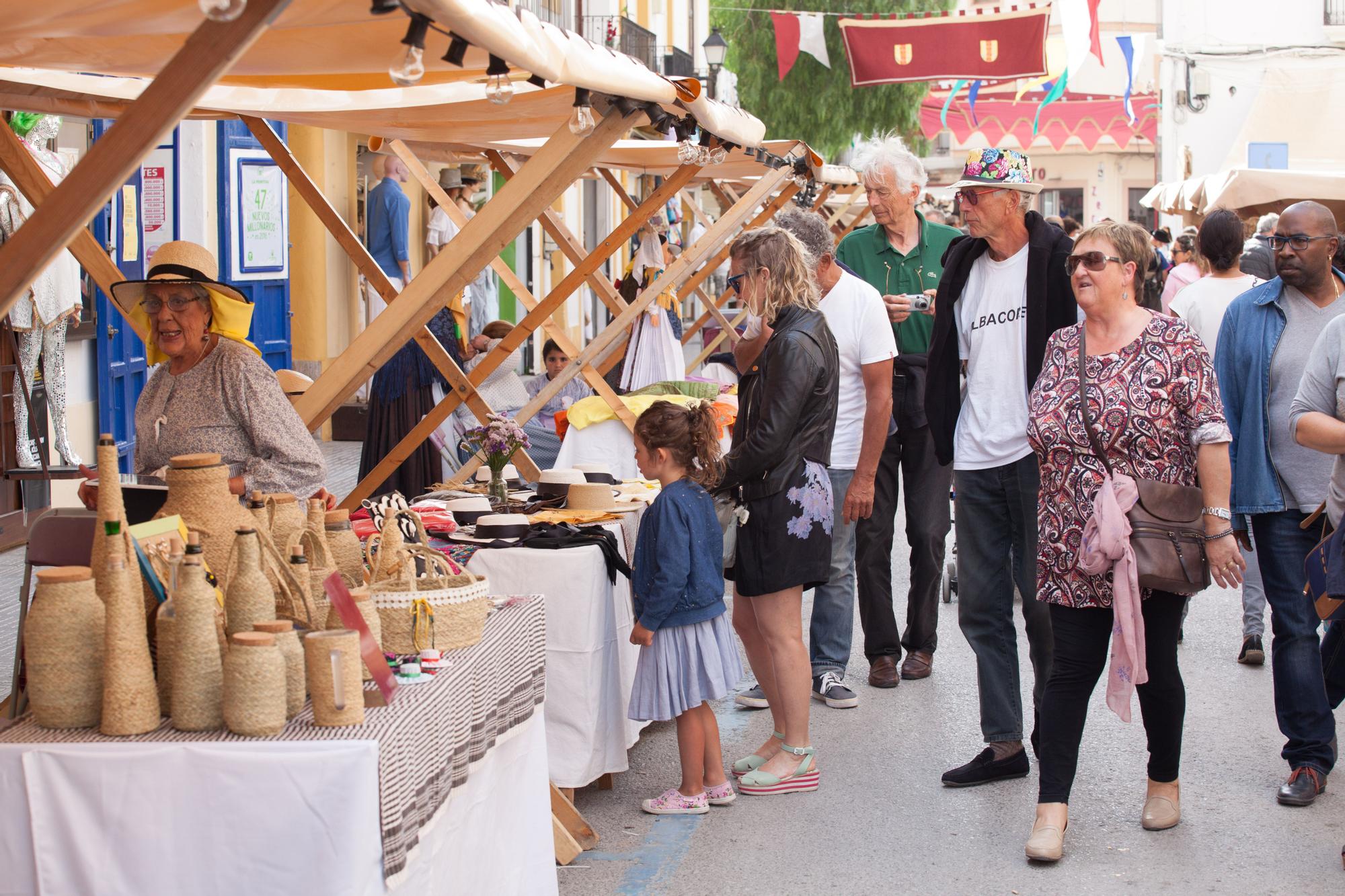 Edición de 2017 de la Feria Medieval de Ibiza.