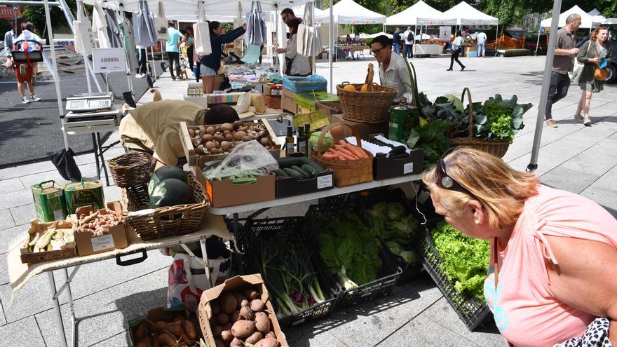 El mercado ecológico visitará diferentes barrios de A Coruña