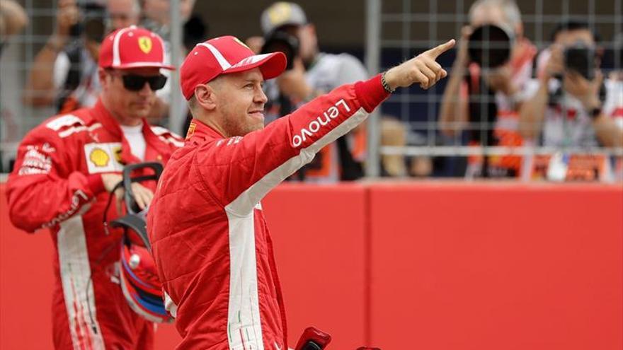 ‘Pole’ para Vettel tras una avería de Hamilton