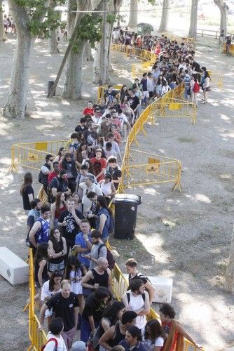 Primer dia del càsting de «Joc de Trons» a Girona