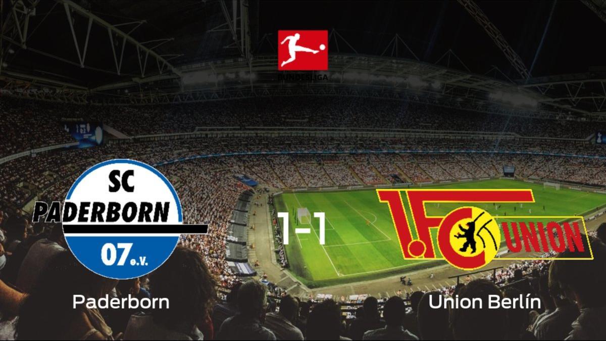 El Paderborn y el Union Berlín se reparten los puntos en el Benteler-Arena (1-1)