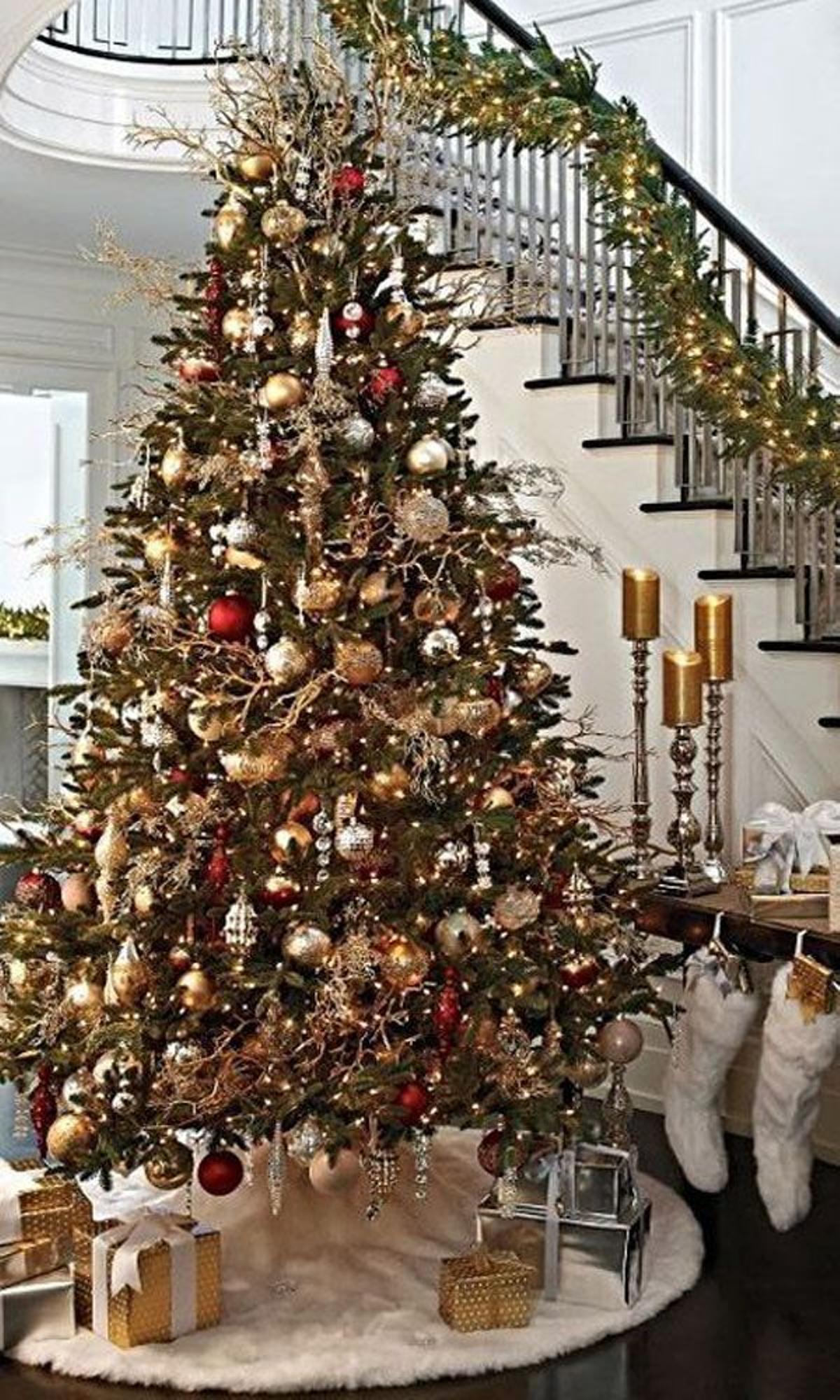 Los 15 árboles de Navidad más espectaculares de Pinterest  Decoracion arbol  de navidad, Ideas para arboles de navidad, Decoracion de arboles