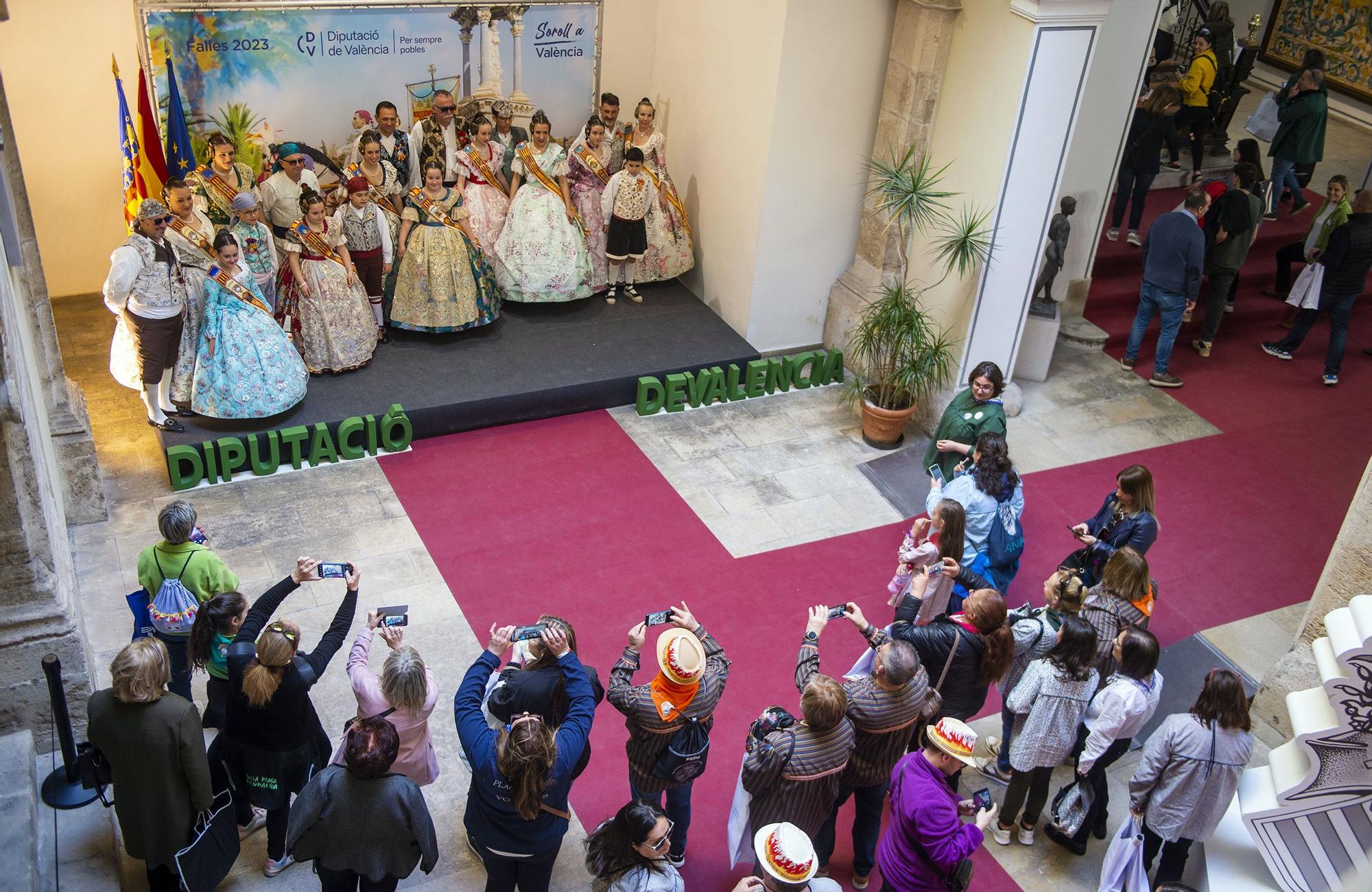 Fiesta Fallera en la Diputació