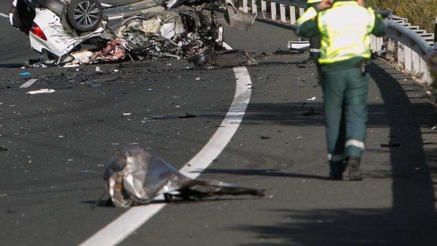 Accidente de tráfico en la provincia.