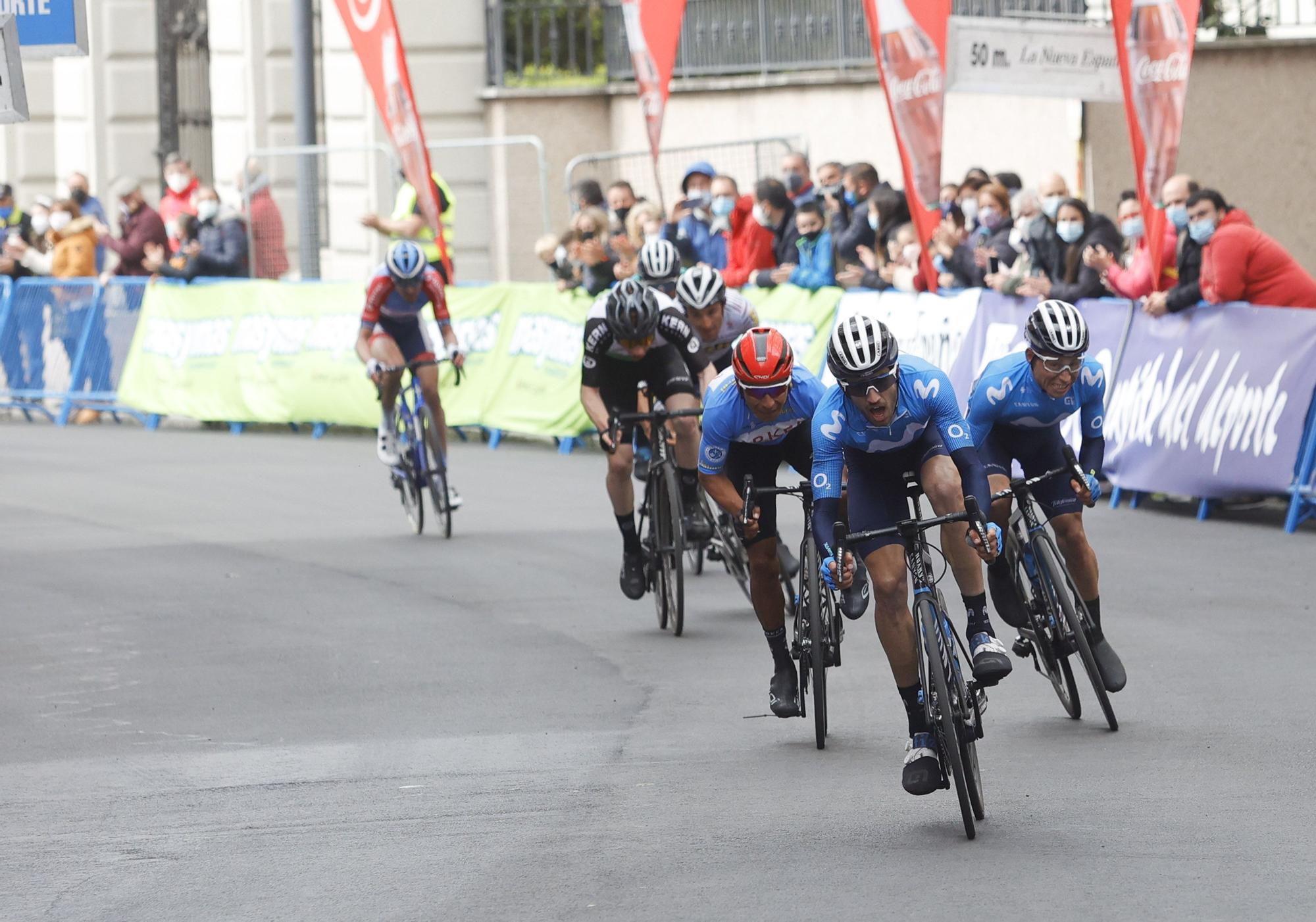 La segunda etapa de la Vuelta Ciclista a Asturias, en imágenes