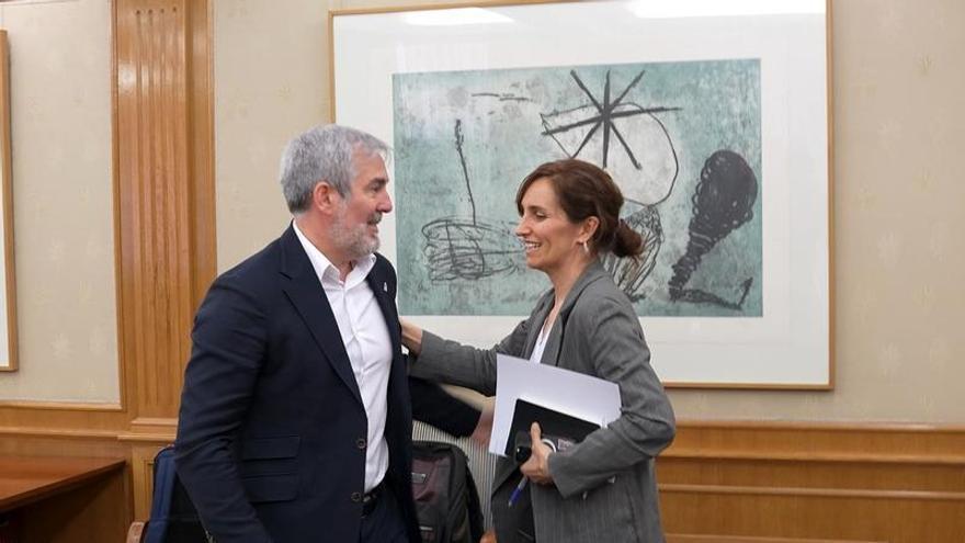 Reunión de Fernando Clavijo con el Gobierno de España