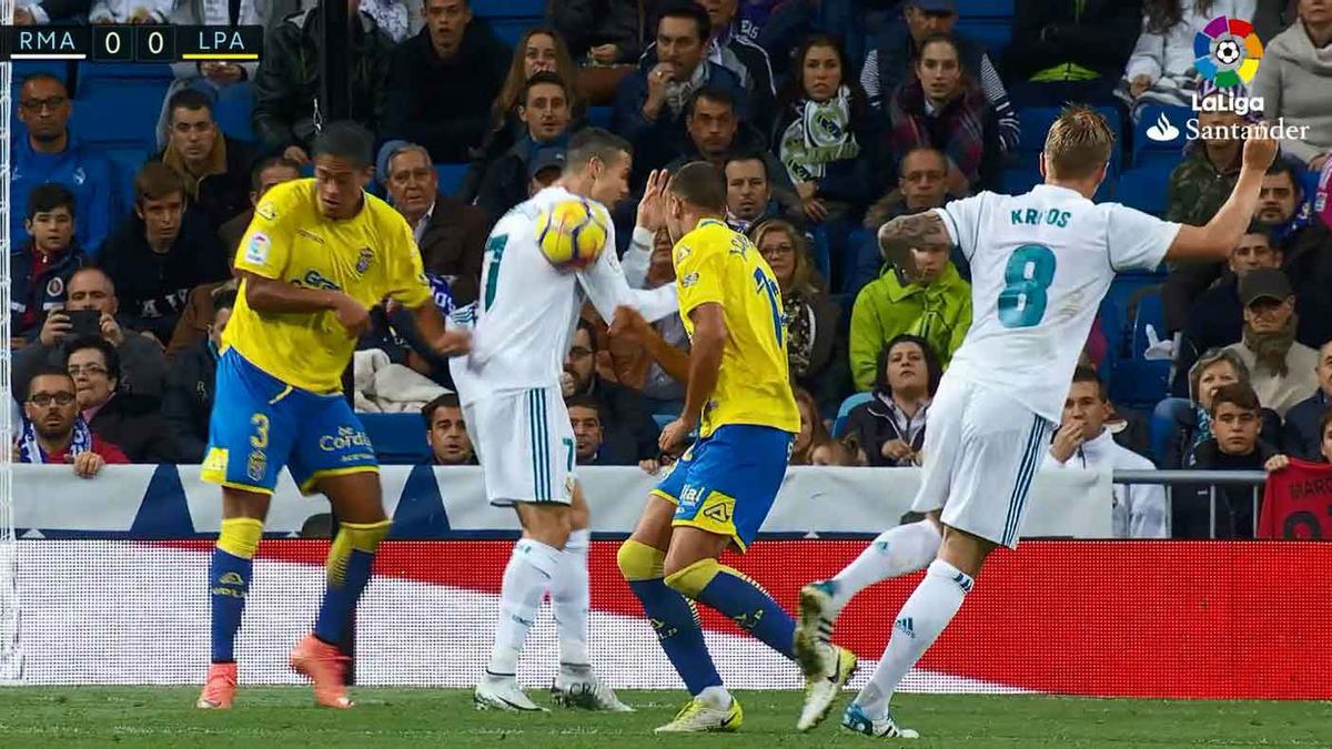 LALIGA | Real Madrid - Las Palmas (3-0): El disparo de Kroos dio en Cristiano