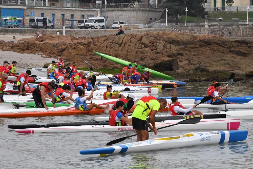 300 palistas en la Ocean Race A Coruña 2020