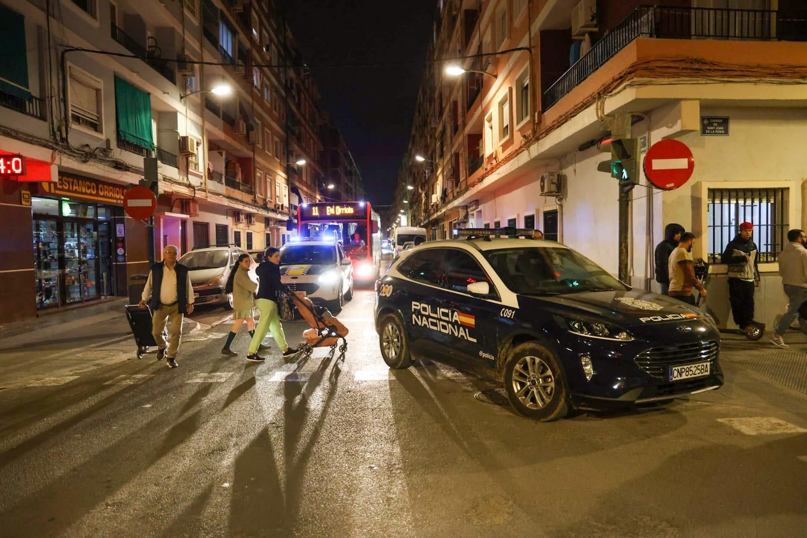 Ofensiva policial en Orriols
