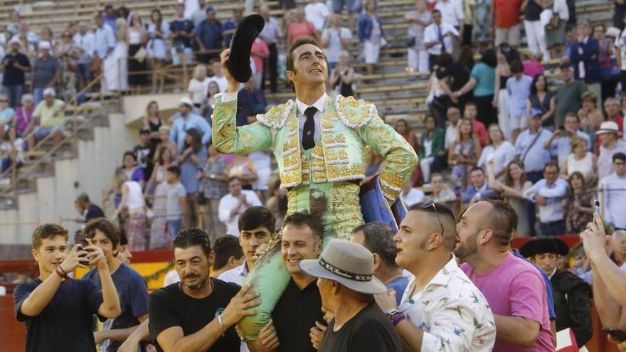 El Fandi, durante la Feria de Hogueras 2019.