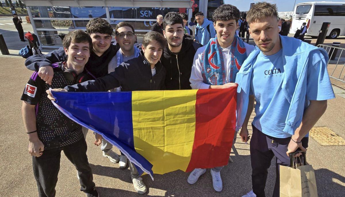 Celtistas en Sá Carneiro. | MARTA G. BREA