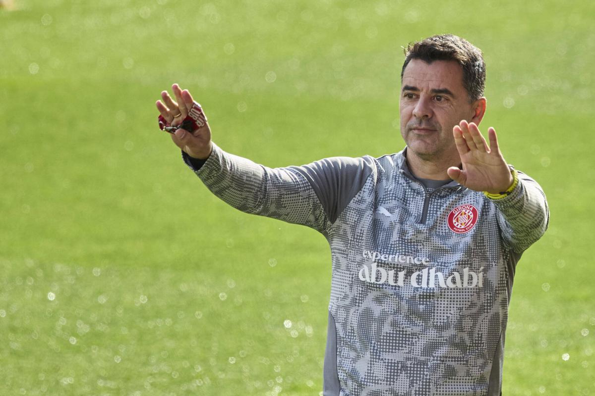 L'entrenament del Girona d'aquest diumenge, en imatges