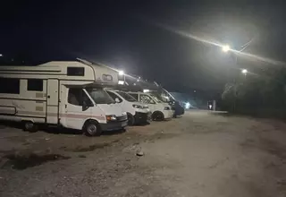 Areamilla, «invadida» la noche del lunes por 18 autocaravanas