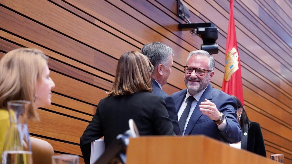 Última sesión de las Cortes.