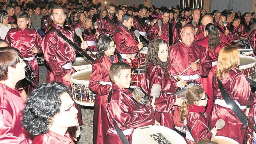 Tambors de Passió congregará a 300 personas en Almassora