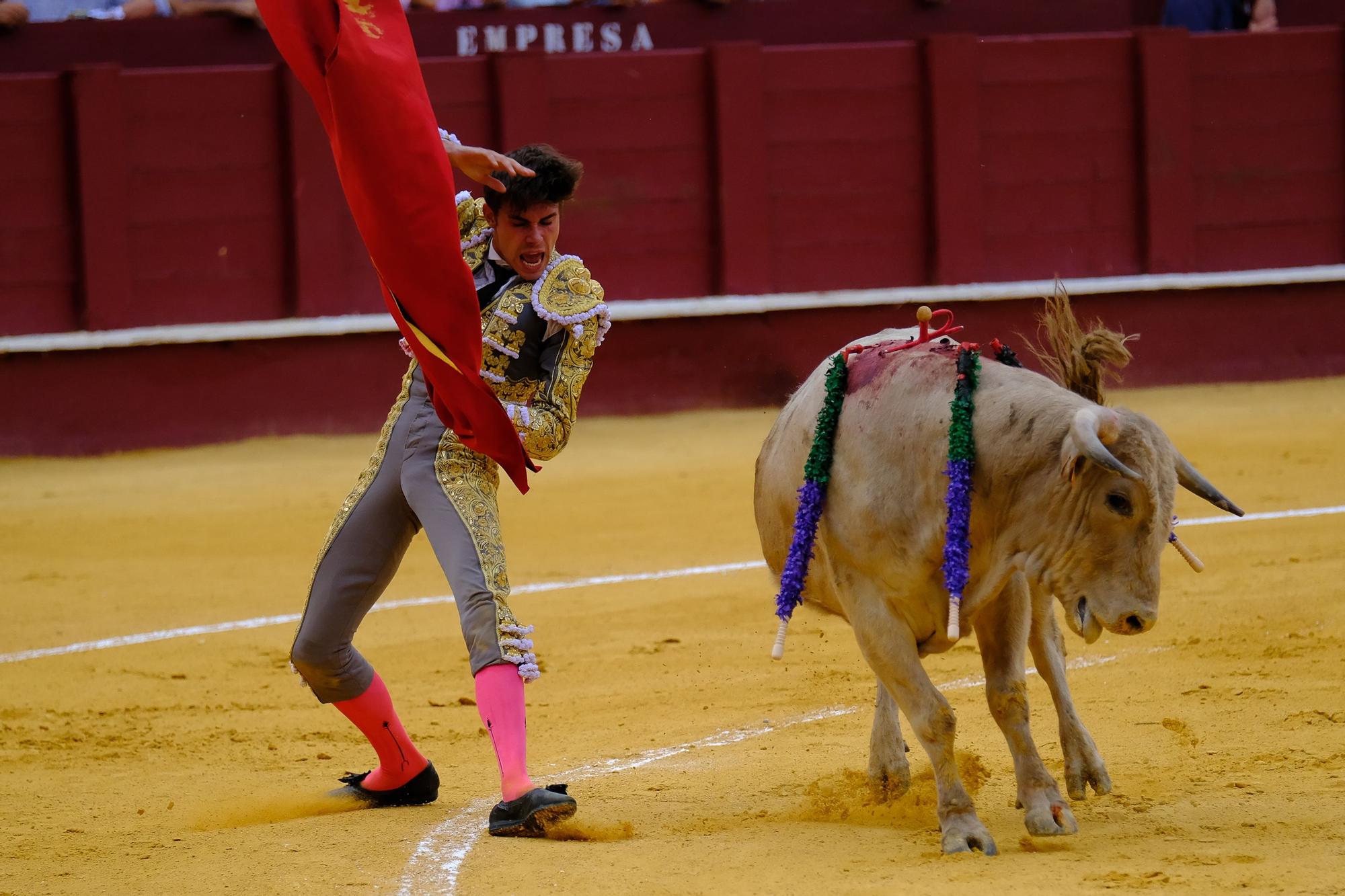 Toros en la Feria I Octava corrida de abono en la Malagueta:  2ª Semifinal de las Escuelas Taurinas