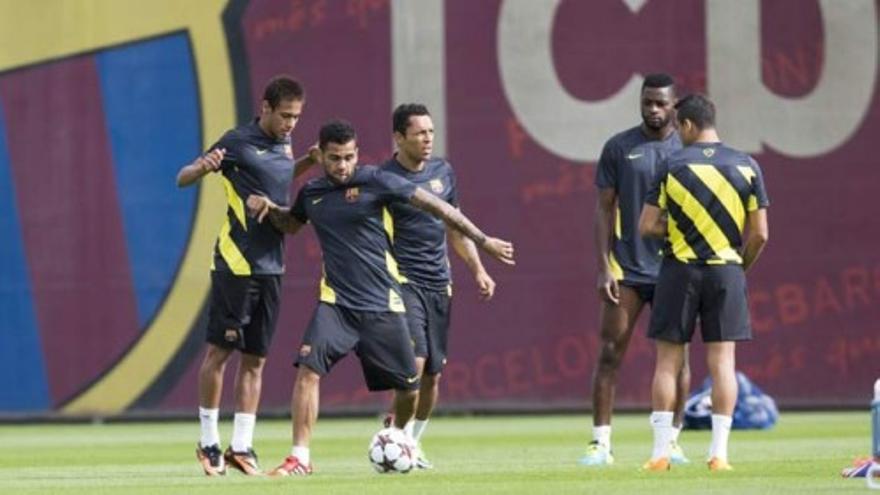 El Barça preparado y laureado