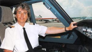Bettina Kadner, nacida en Madrid en 1946, fue la primera mujer piloto comercial en España