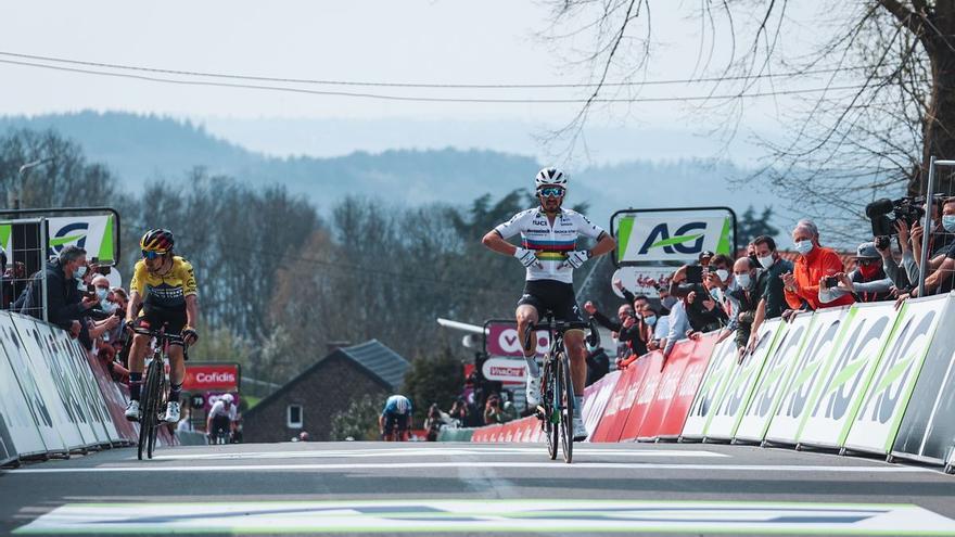 El muro belga de Alejandro Valverde