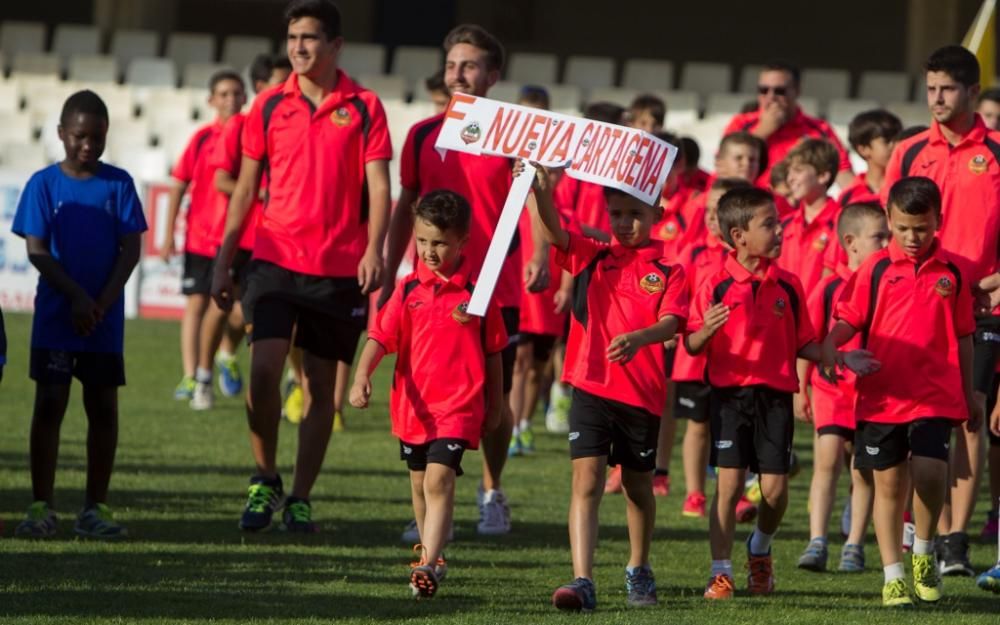 Clausura de la liga local de fútbol base de Cartag