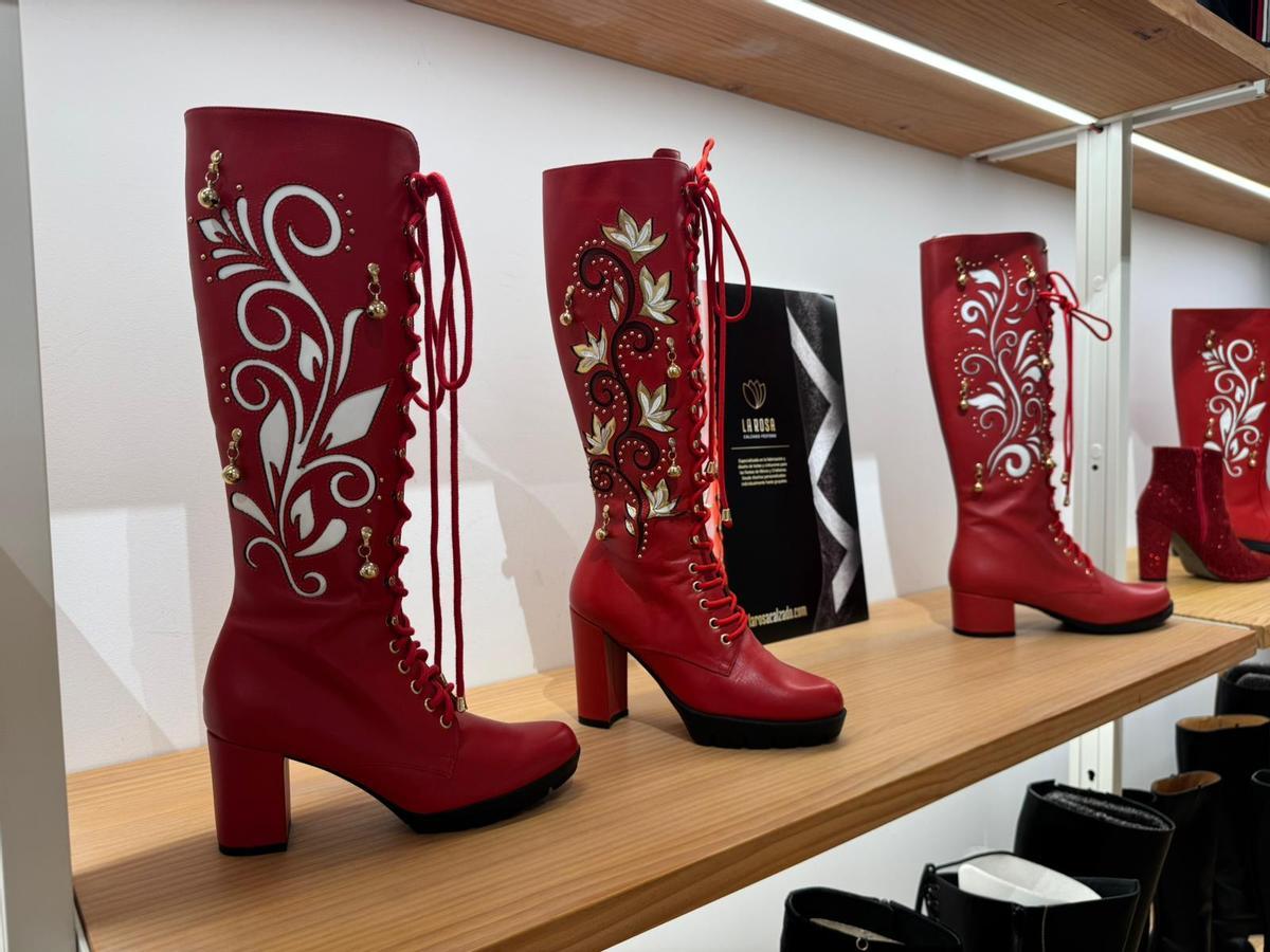 Zapatos de Moros y Cristianos de Elda
