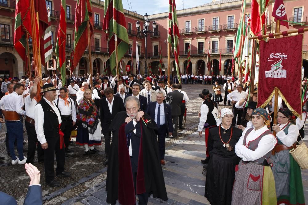 Celebración del Día de León en Gijón