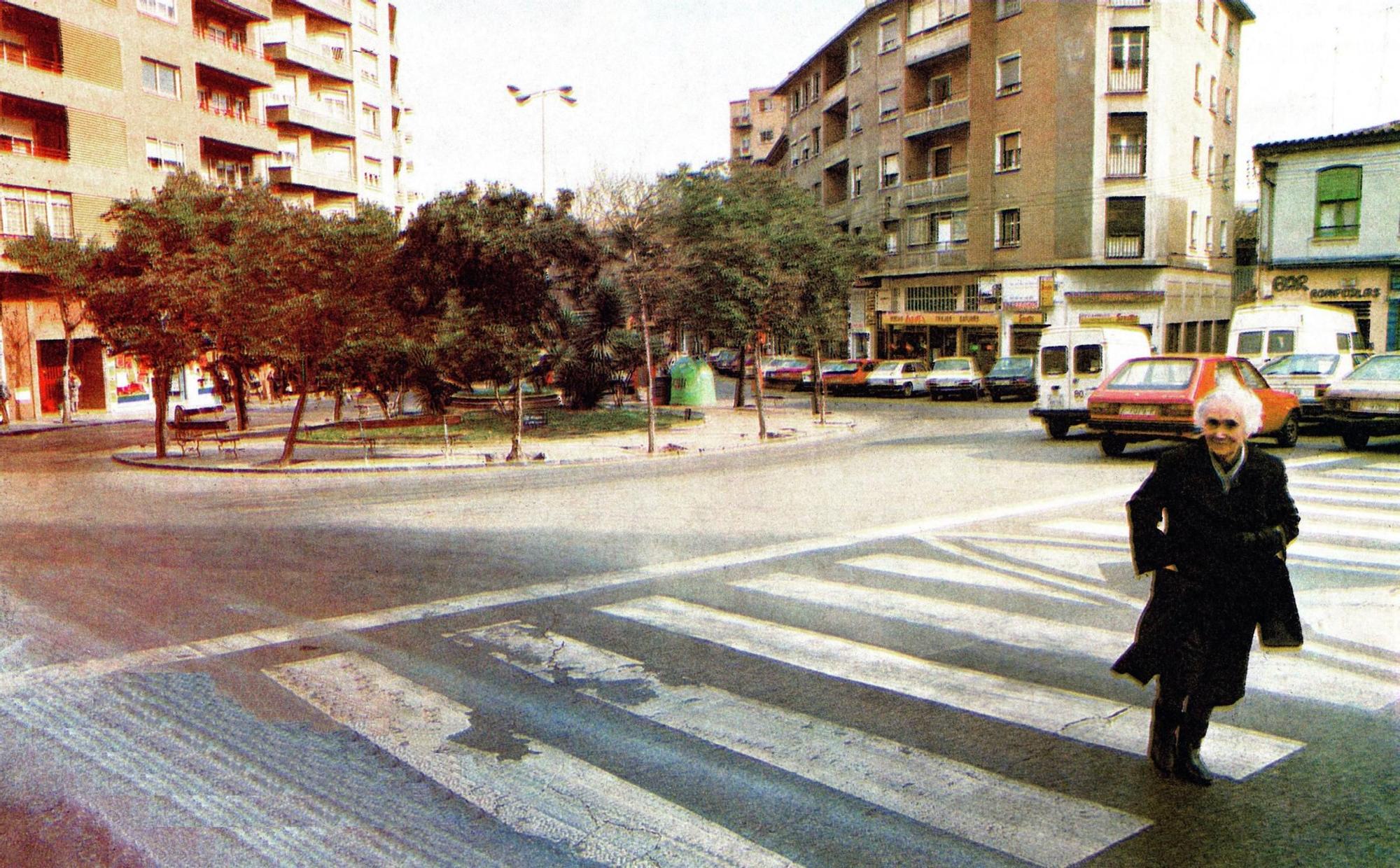 Plaza de las Canteras, 1990