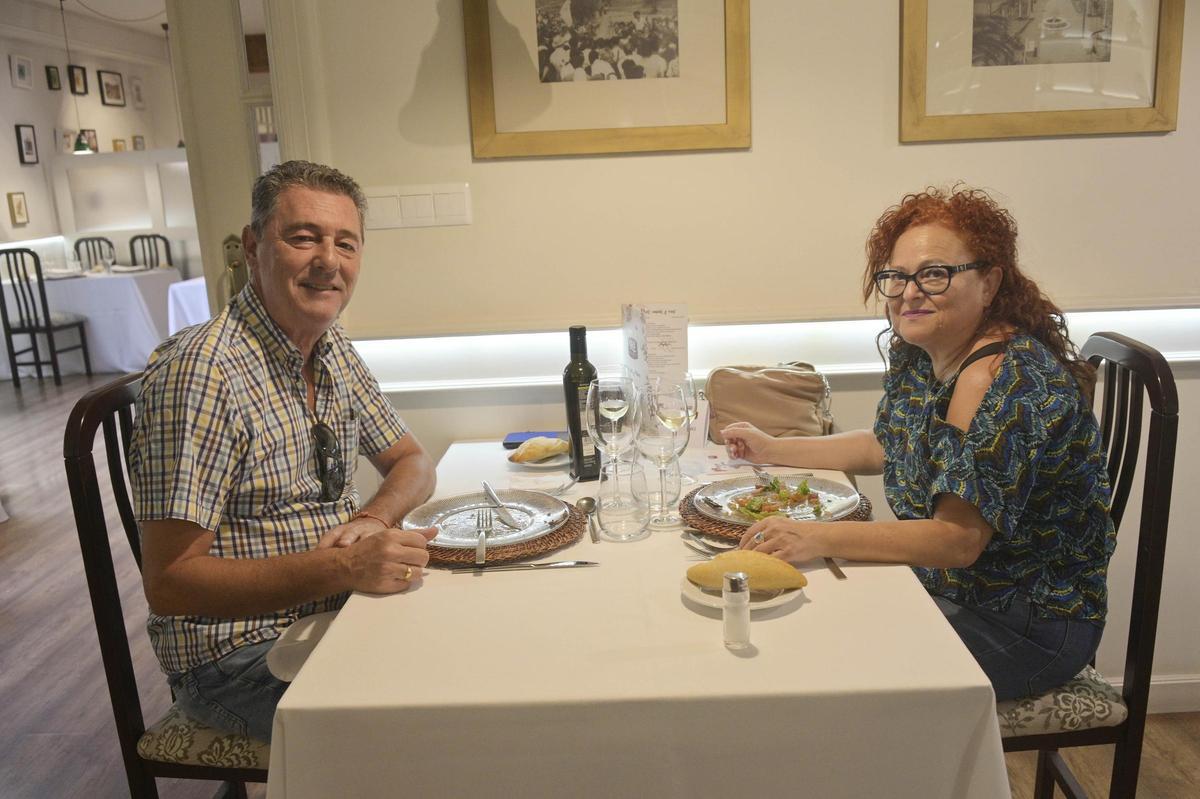 Menjars de la Terra en el restaurante Ya de Aspe