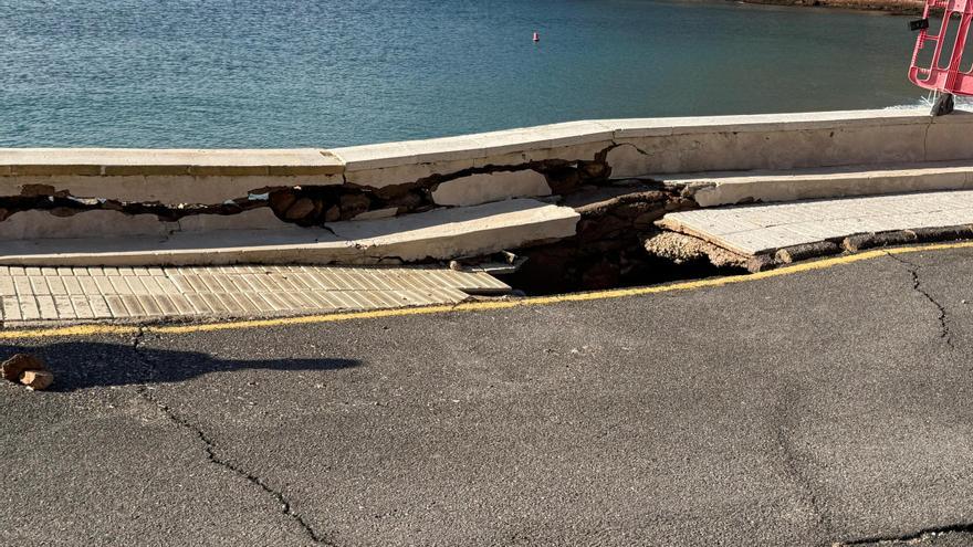 El Ayuntamiento de Cartagena se hará cargo del arreglo del paseo marítimo de El Portús