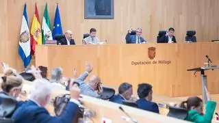 La crispación por la vivienda enzarza el Pleno de la Diputación de Málaga sin apoyo a las mociones relativas a los nuevos decretos o a la huelga general