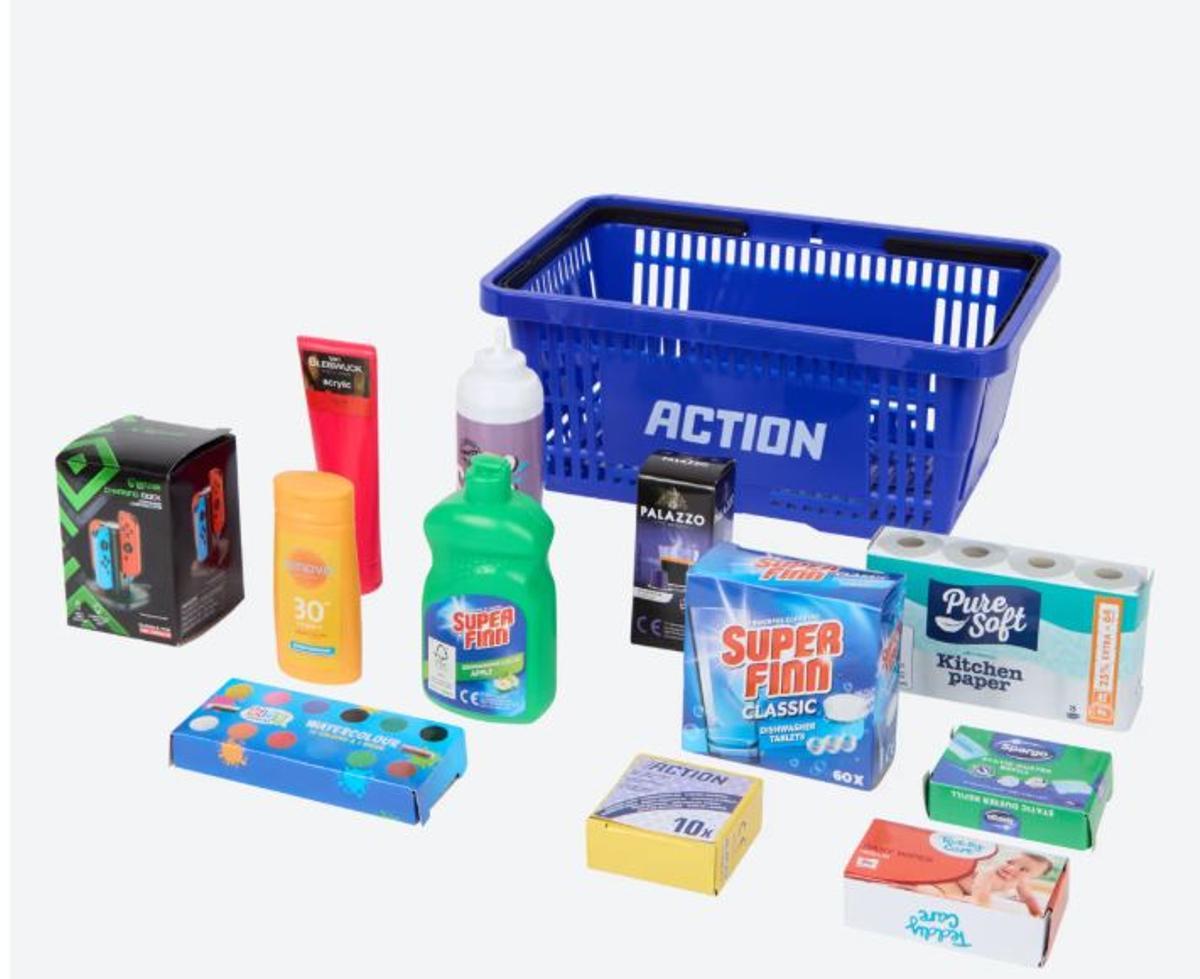 Cesta de la compra en Action