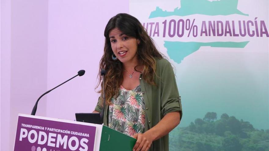 Teresa Rodríguez inicia en Córdoba la
&#039;Ruta 100% Andalucía&#039;