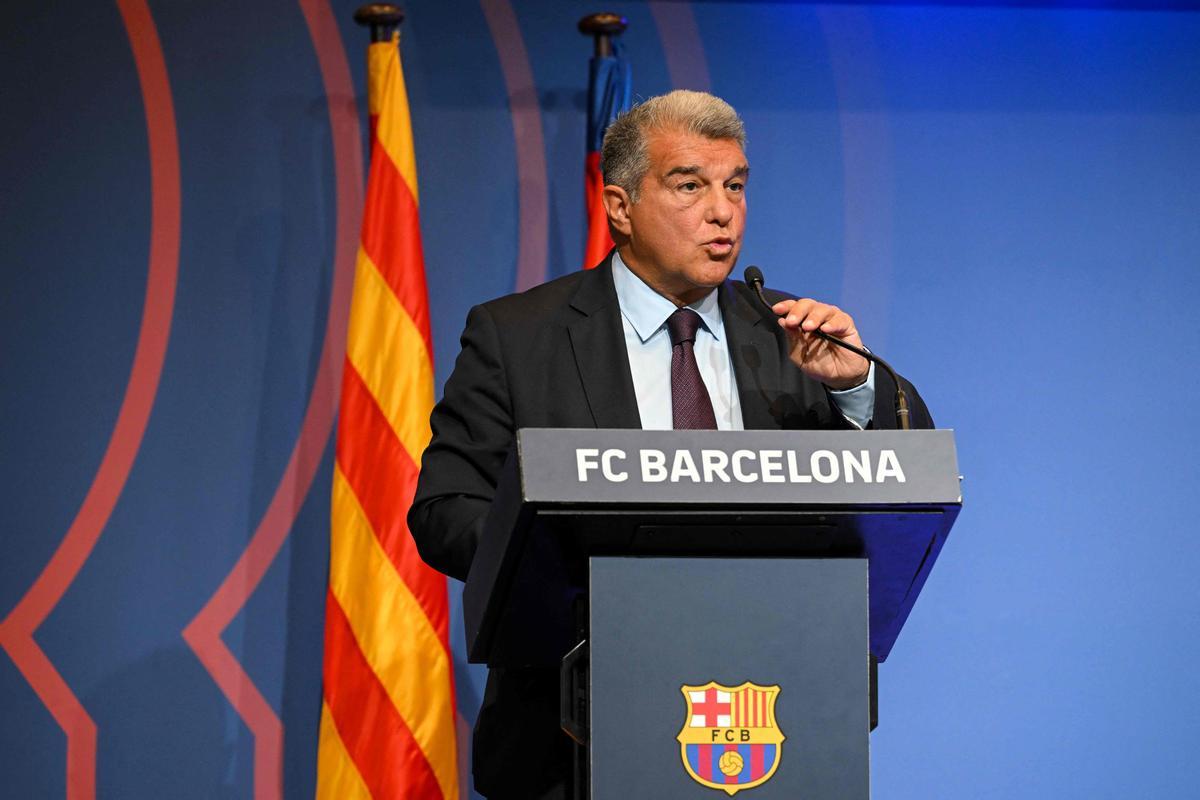 Joan Laporta comparece por el caso Negreira