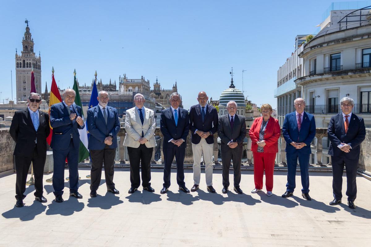 Recepción municipal a representantes de las cofradías en Andalucía