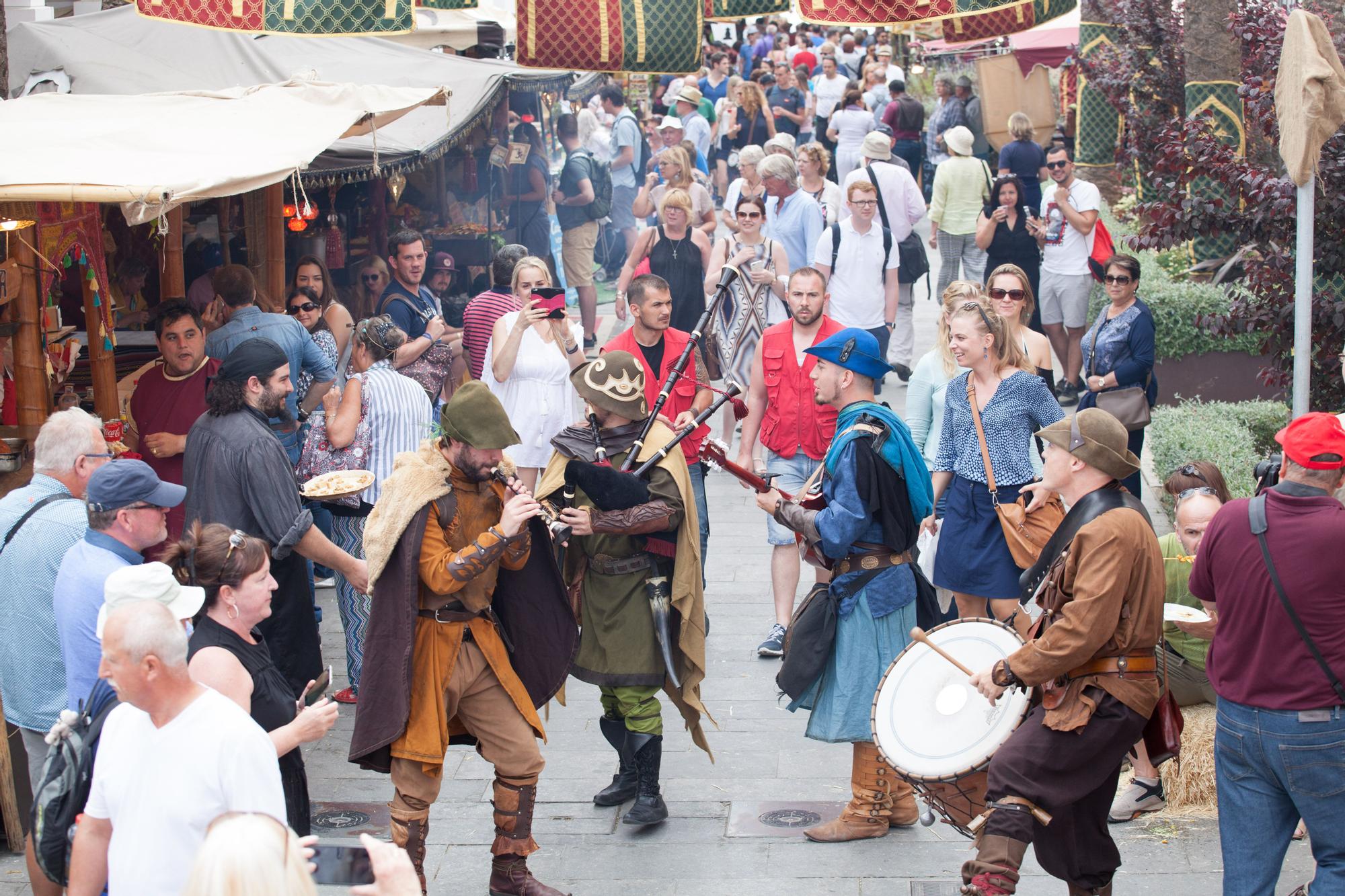 Edición de 2017 de la Feria Medieval de Ibiza.