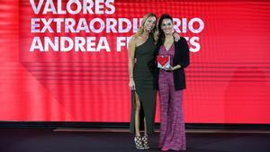Gemma Mengual y Andrea Fuentes en la Gala Valores de SPORT