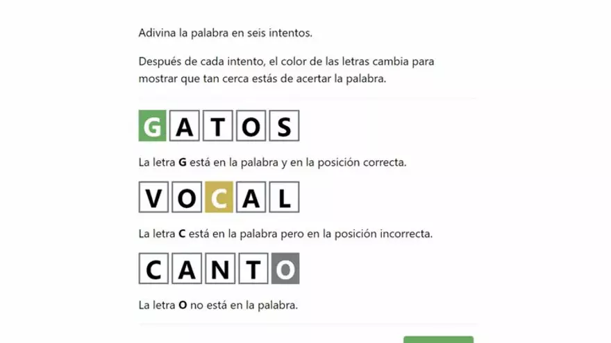 Las reglas del Wordle y cómo jugar.