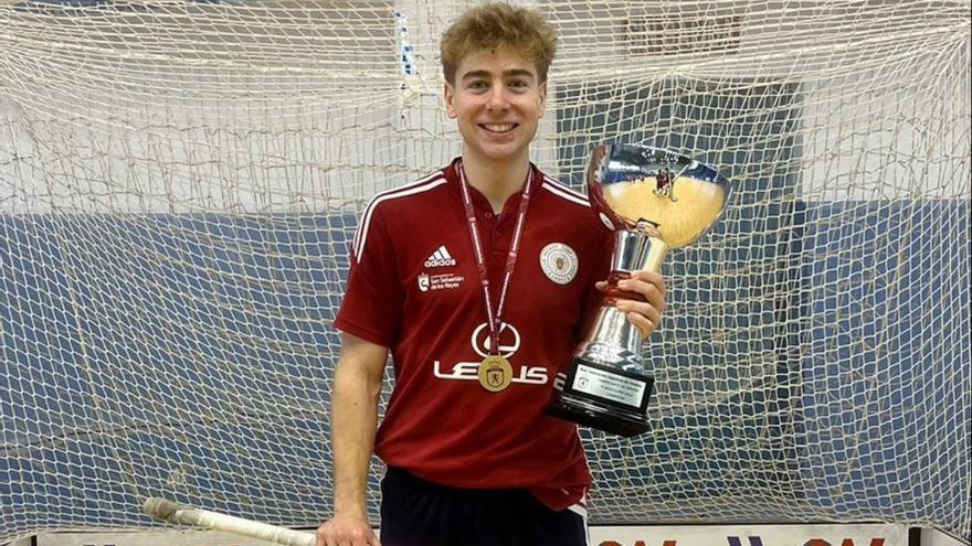 César Curiel se proclamó campeón de España en hockey sala