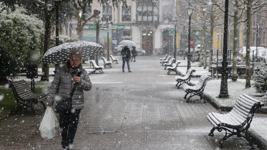 ¿Por qué nieva en marzo y hasta cuándo durará esta ola de frío en Asturias?