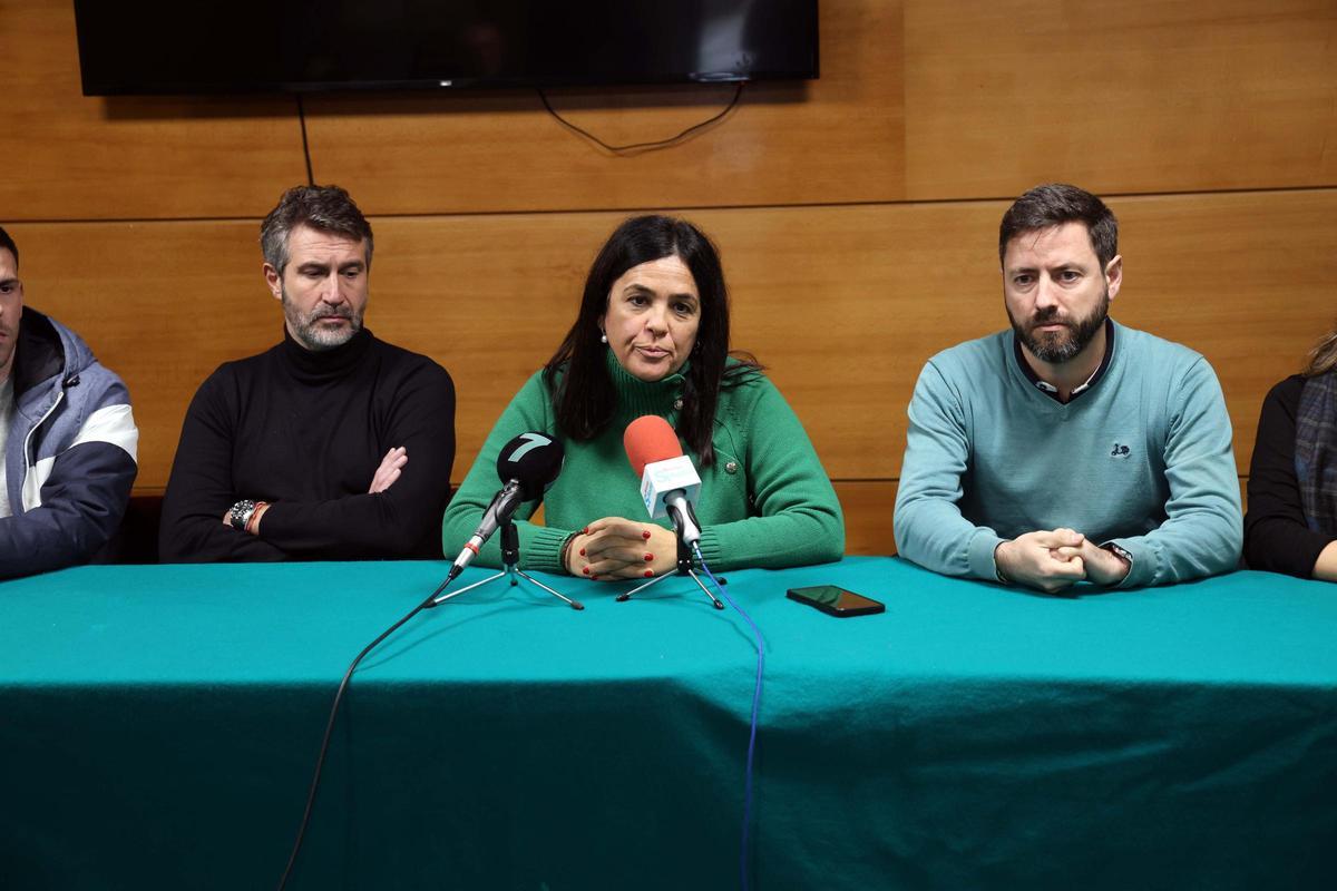 Marta Giráldez no escondió su rabia por la situación derivada de la moción de censura.