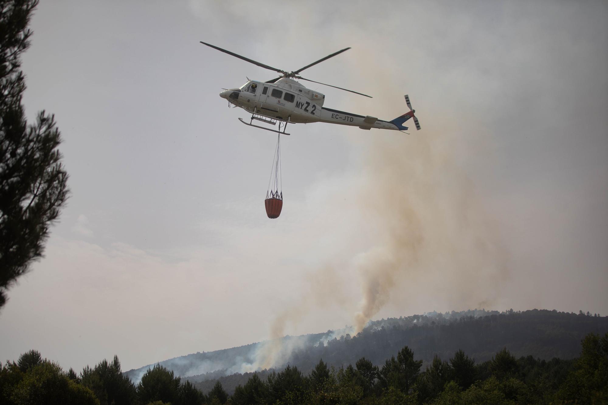 GALERÍA | El incendio de la Sierra de la Culebra, en imágenes