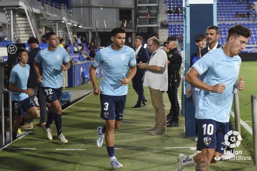 SD Huesca - Málaga CF, en imágenes