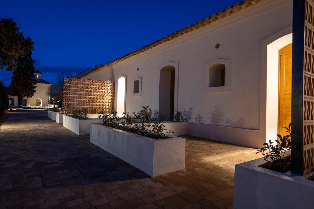 El enoresort dispone de ocho habitaciones dobles.